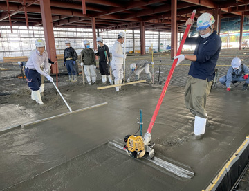 コンクリート打設工事