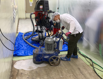 残存接着剤除去工法