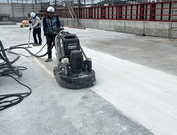 コンクリートレイタンス研磨工法