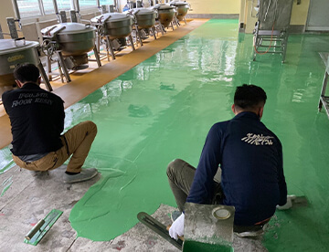 各種厚膜塗床工事