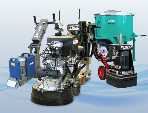 各種床面下地処理機器