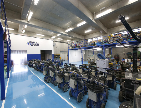 各種床面下地処理機器レンタル